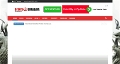 Desktop Screenshot of bisnissurabaya.com